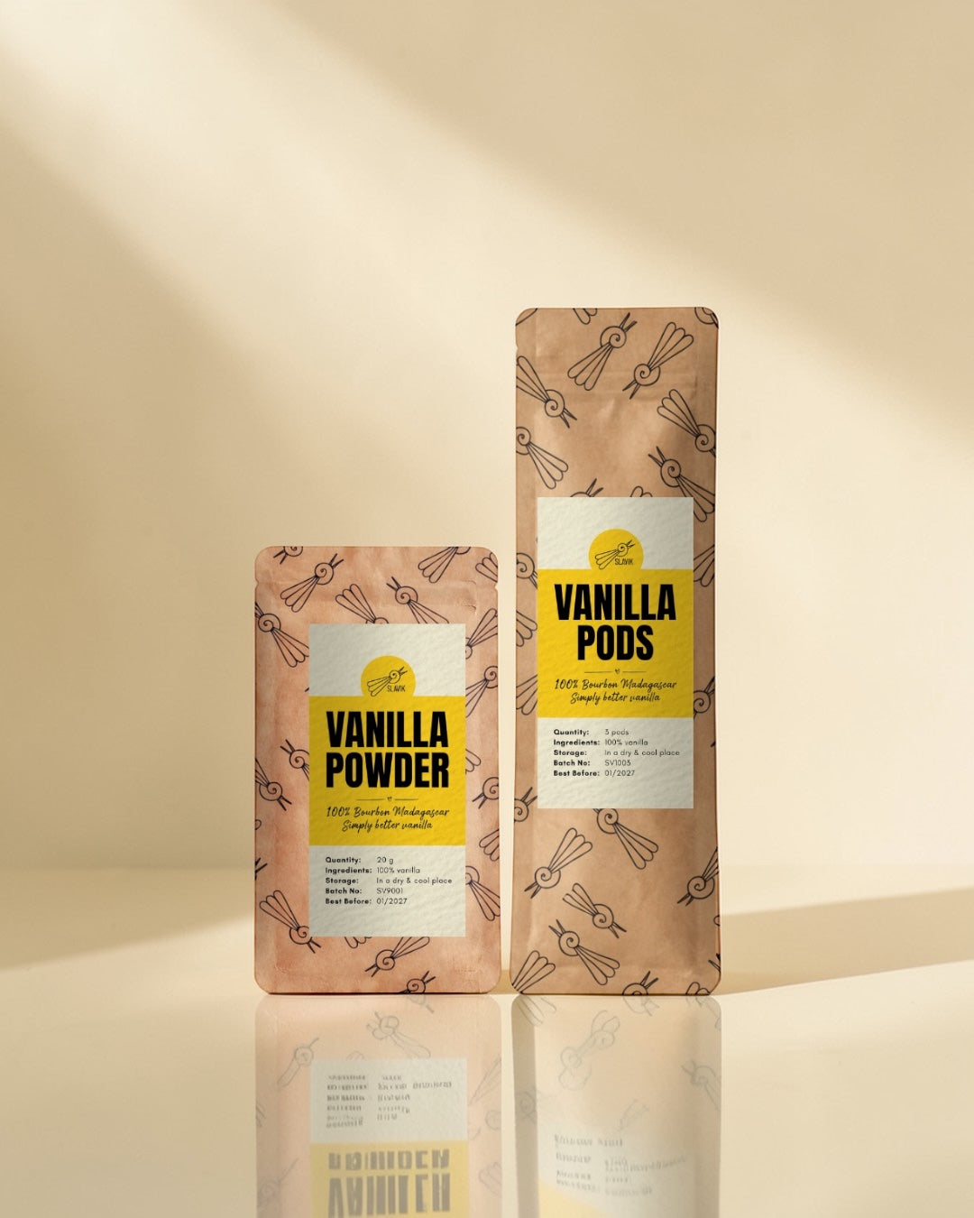 Vanilla Starter kit – Bourbon Pods & Powder from Madagascar