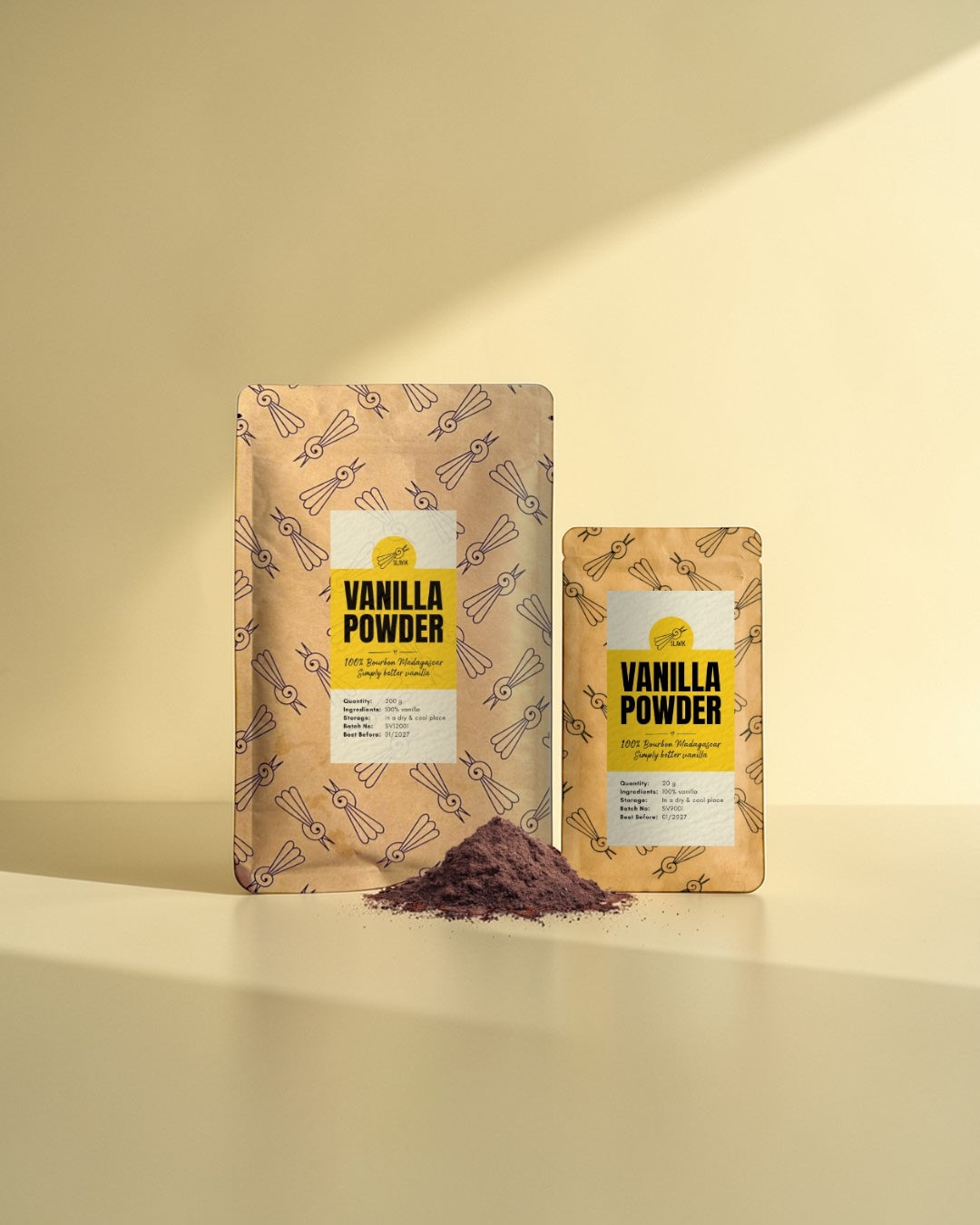 Bourbon Vanilla Powder – Ground from Whole Pods