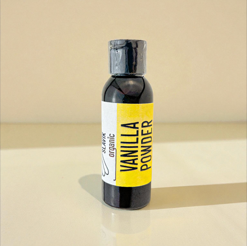 100% Pure Organic Bourbon Vanilla Powder – Ground from Whole Pods