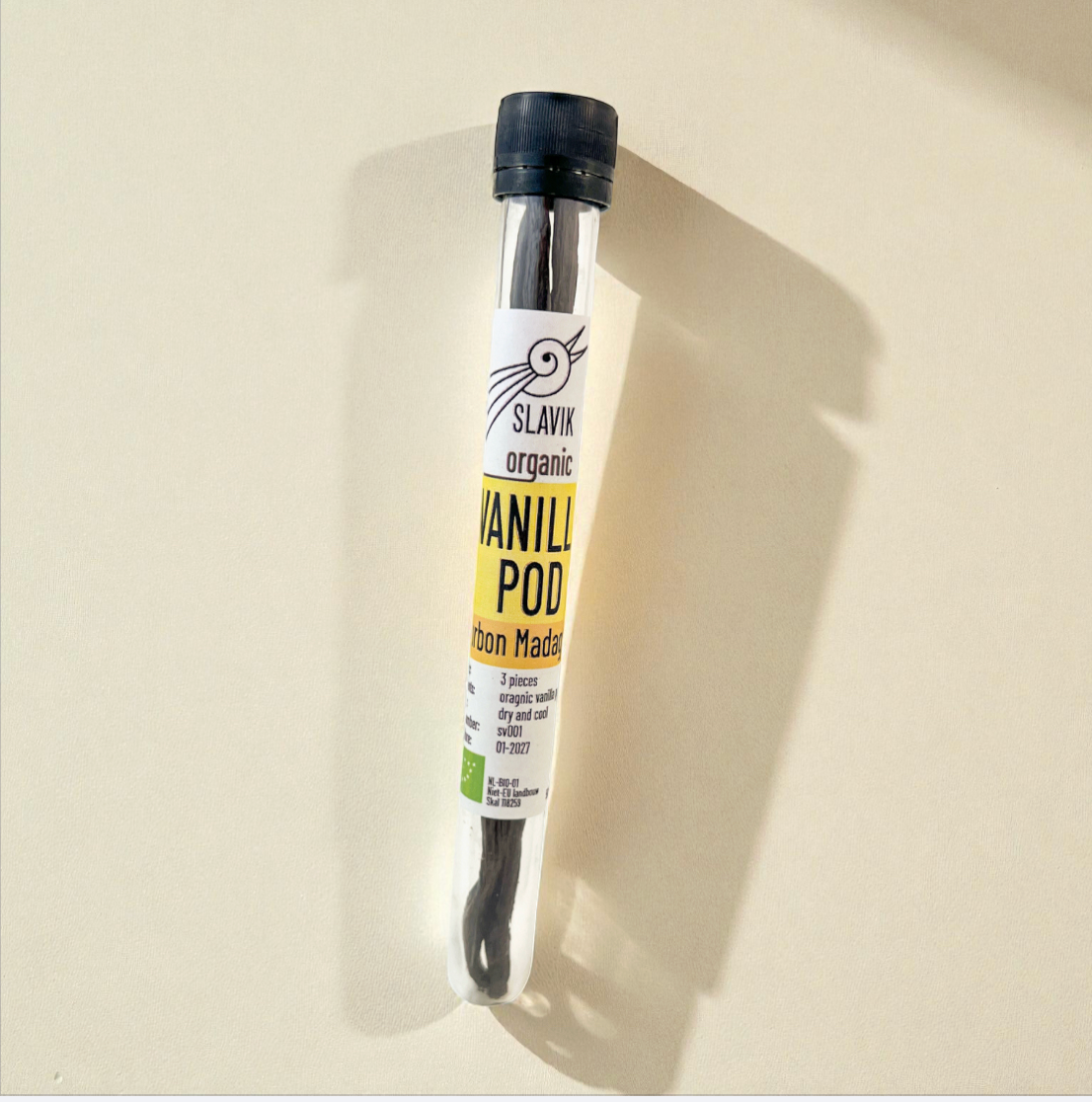 Organic Bourbon Vanilla Pods 17cm – Premium Grade A from Madagascar