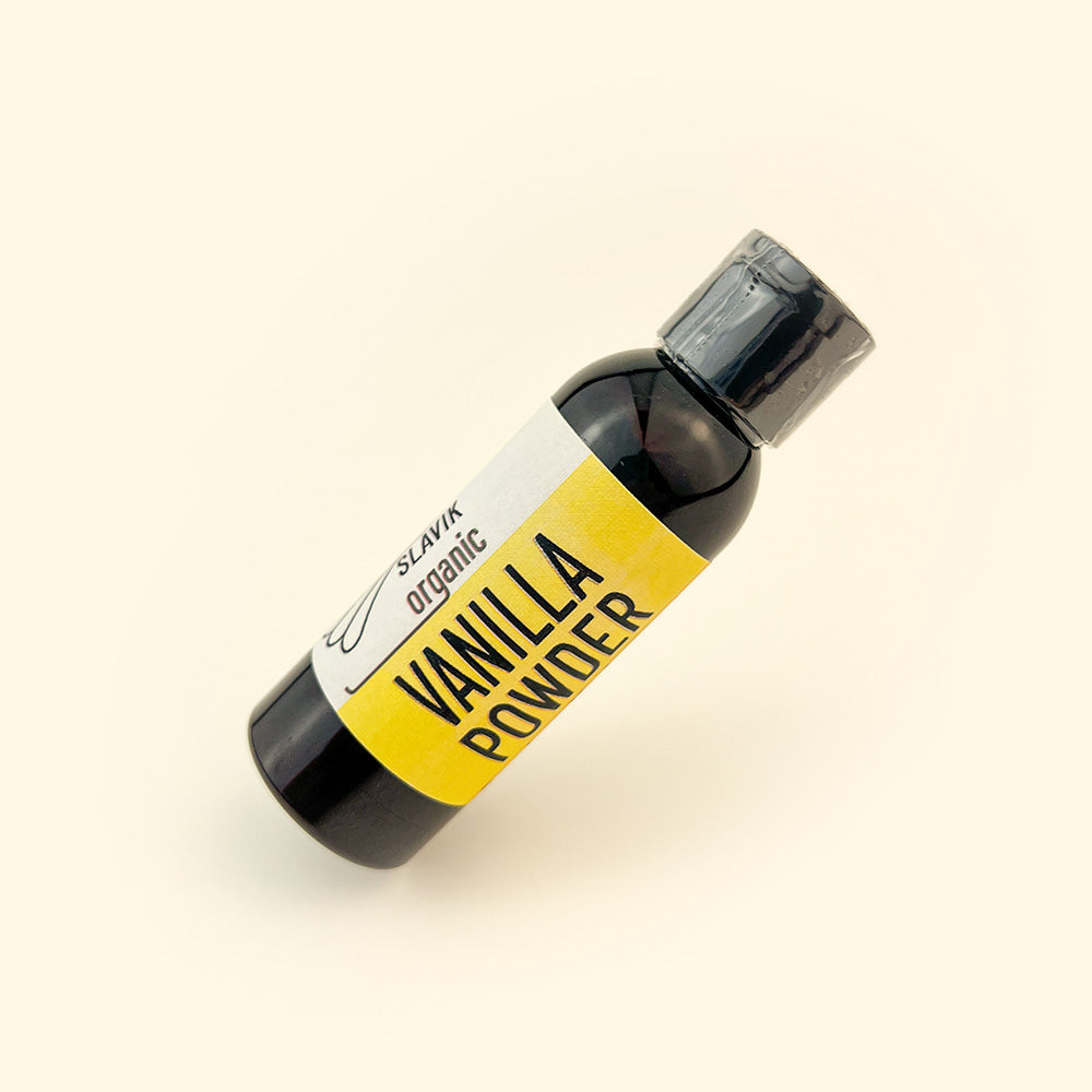 100% Pure Organic Bourbon Vanilla Powder – Ground from Whole Pods