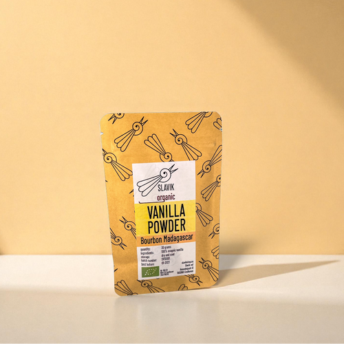100% Pure Organic Bourbon Vanilla Powder – Ground from Whole Pods